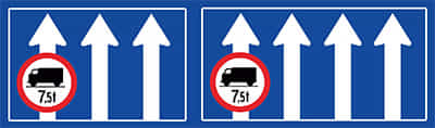 Austrija zabrana vožnje teretnog vozila trećom i četvrtom trakom