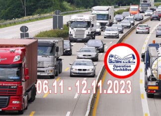 ROADPOL operacija Truck & Bus 06 -12.11.2023