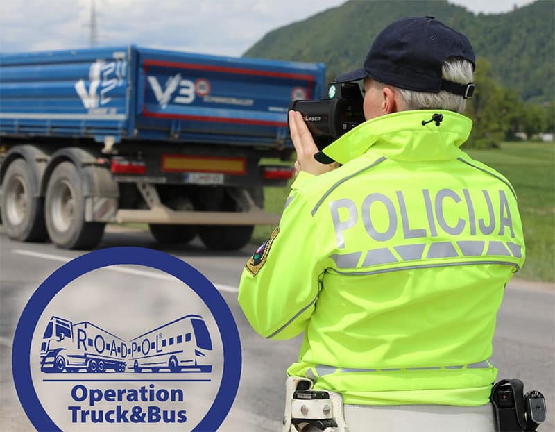 Operacija ROADPOL Truck & Bus koordinirana je paneuropska akcija koju provode službenici prometne policije iz svake zemlje članice ROADPOL-a i održava se na europskim cestama tri puta godišnje.