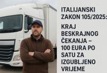 Italija 100 eura po satu za izgubljeno vrijeme