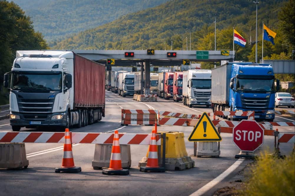 Prijevoznici zapadnog Balkana najavljuju nove blokade granica
