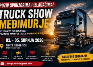 Poziv sponzorima, Truck Show Međimurje 2026