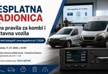 Besplatna radionica - kombi i dostavna vozila te pametni tahografi