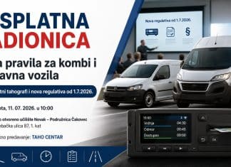 Besplatna radionica - kombi i dostavna vozila te pametni tahografi