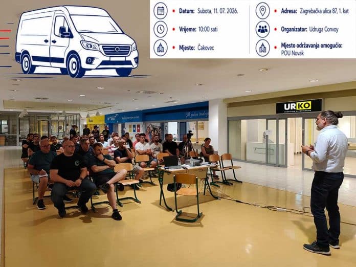 Uspješno održana radionica o novim pravilima za kombi i dostavna vozila