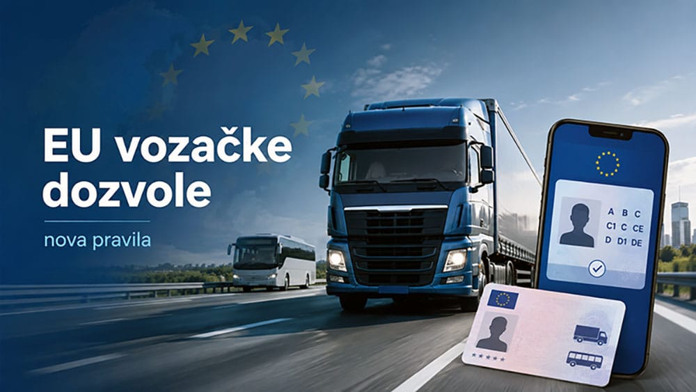 Nova pravila za EU vozačke dozvole
